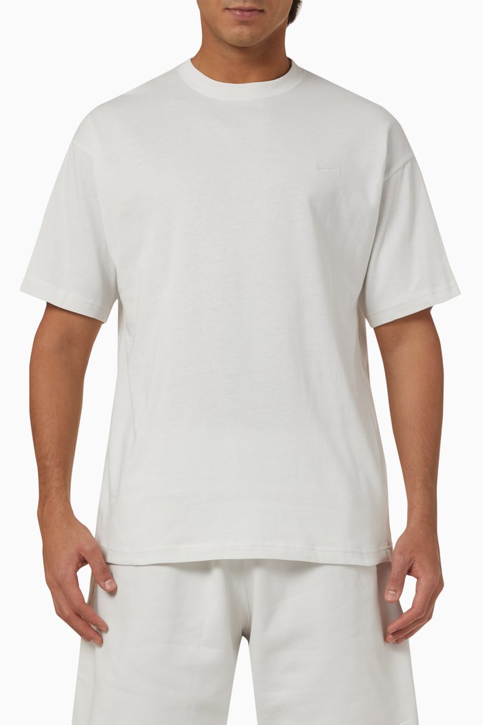 

NRG Solo Swoosh T-shirt in Cotton Jersey, Neutral
