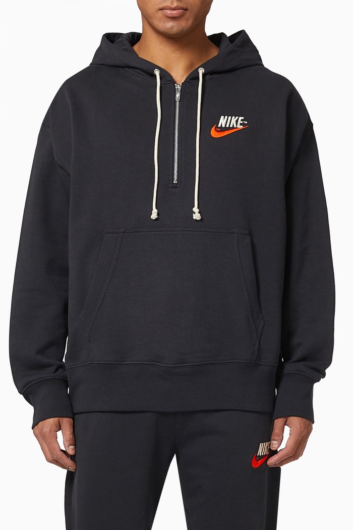 

Sportswear Hoodie in Fleece, Grey