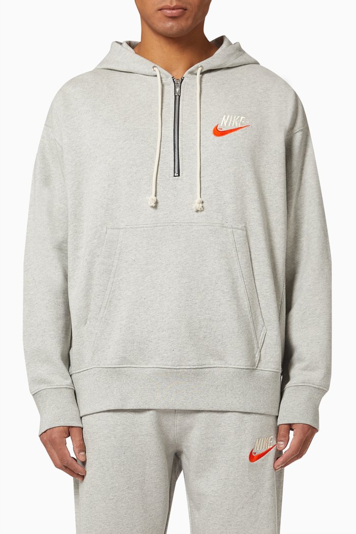 

Sportswear Hoodie in Fleece, Grey