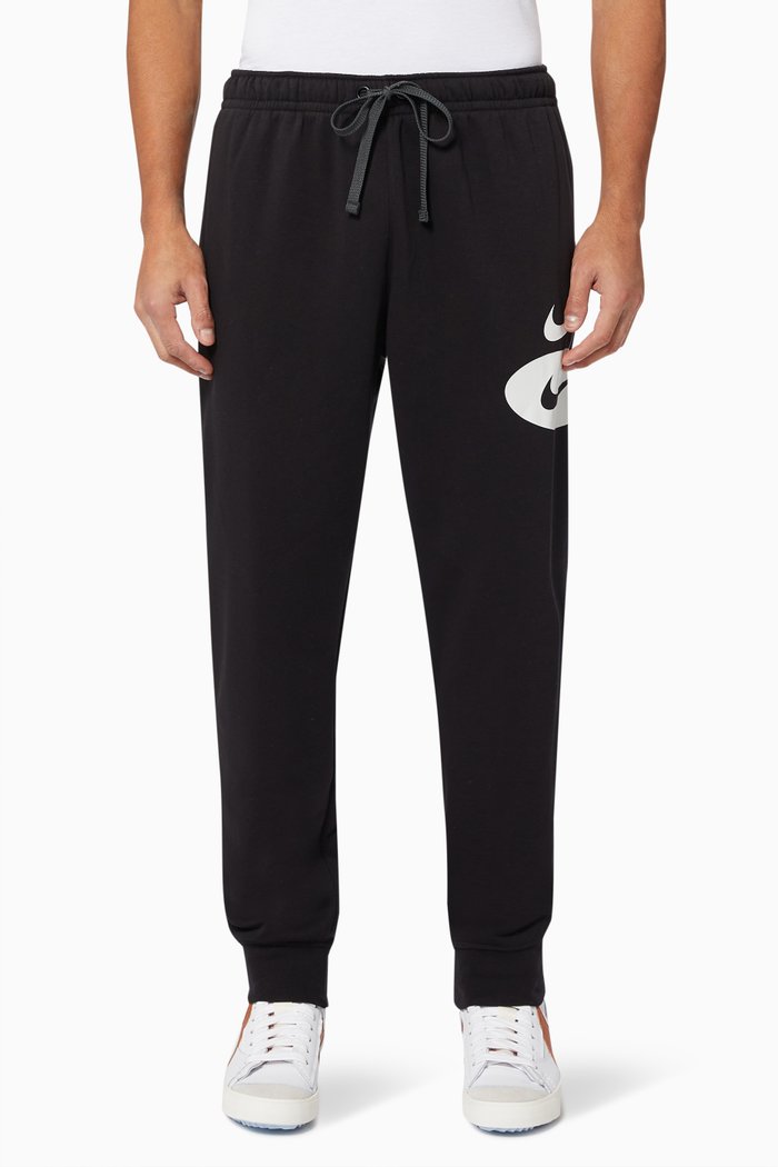 Sweatpants in Cotton Blend, Black
