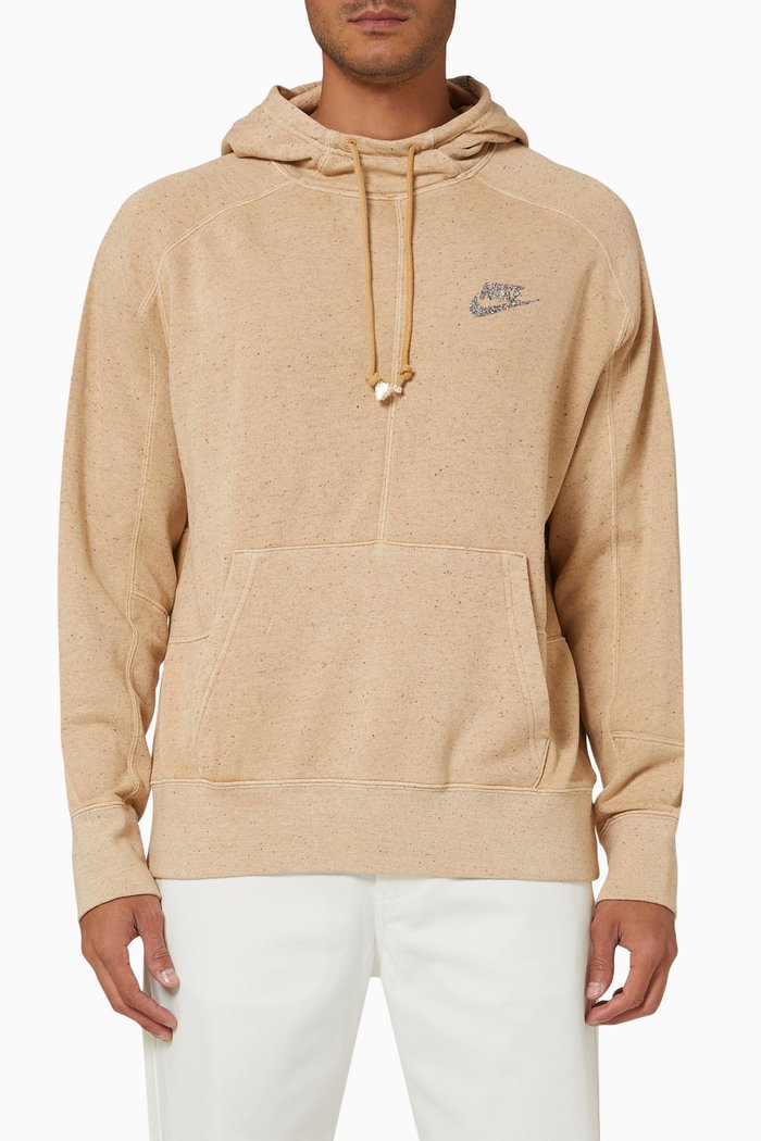 

Revival Hoodie in Fleece, Brown