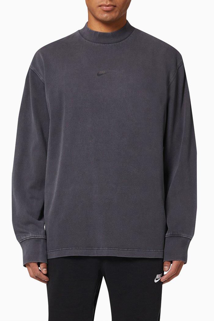 

Sportwear Logo Sweatshirt in Jersey, Grey