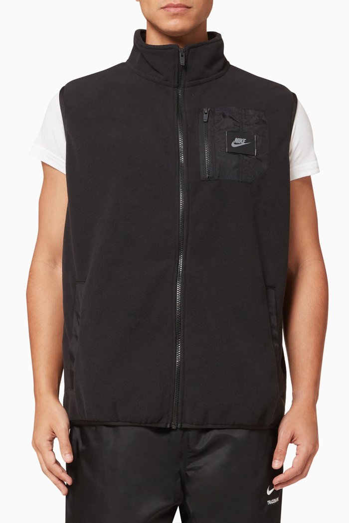 Sportswear Therma-FIT Fleece Gilet, Black