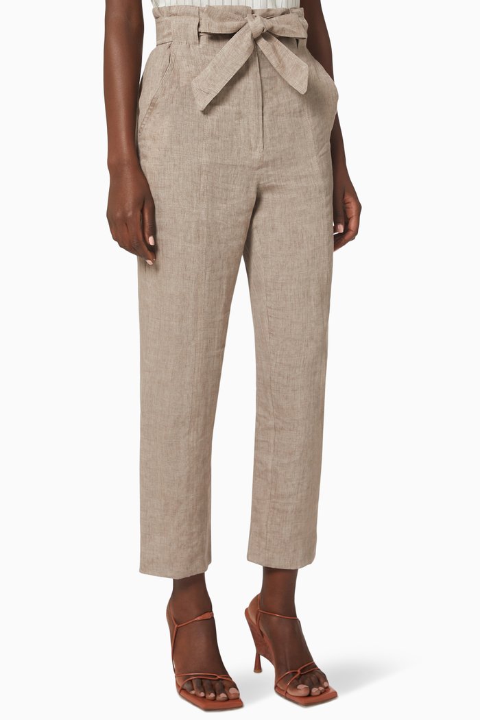 

Negrar Pants in Linen, Multicolour