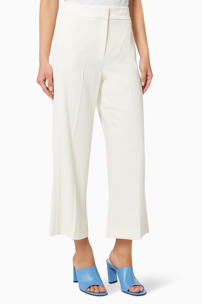 Grace Trousers in Crepe, Neutral