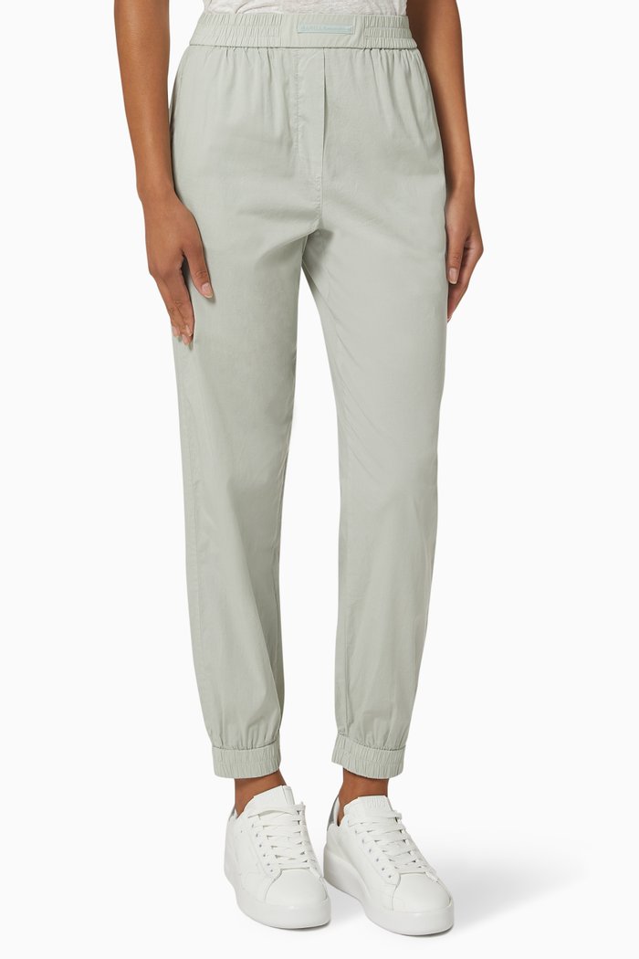 

Ettore Pants in Stretch Cotton, Green