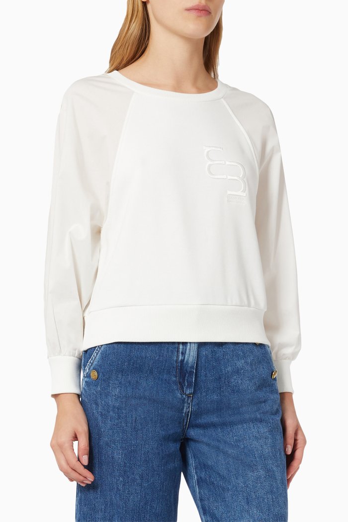 

Naples Sweatshirt in Cotton Jersey, Neutral