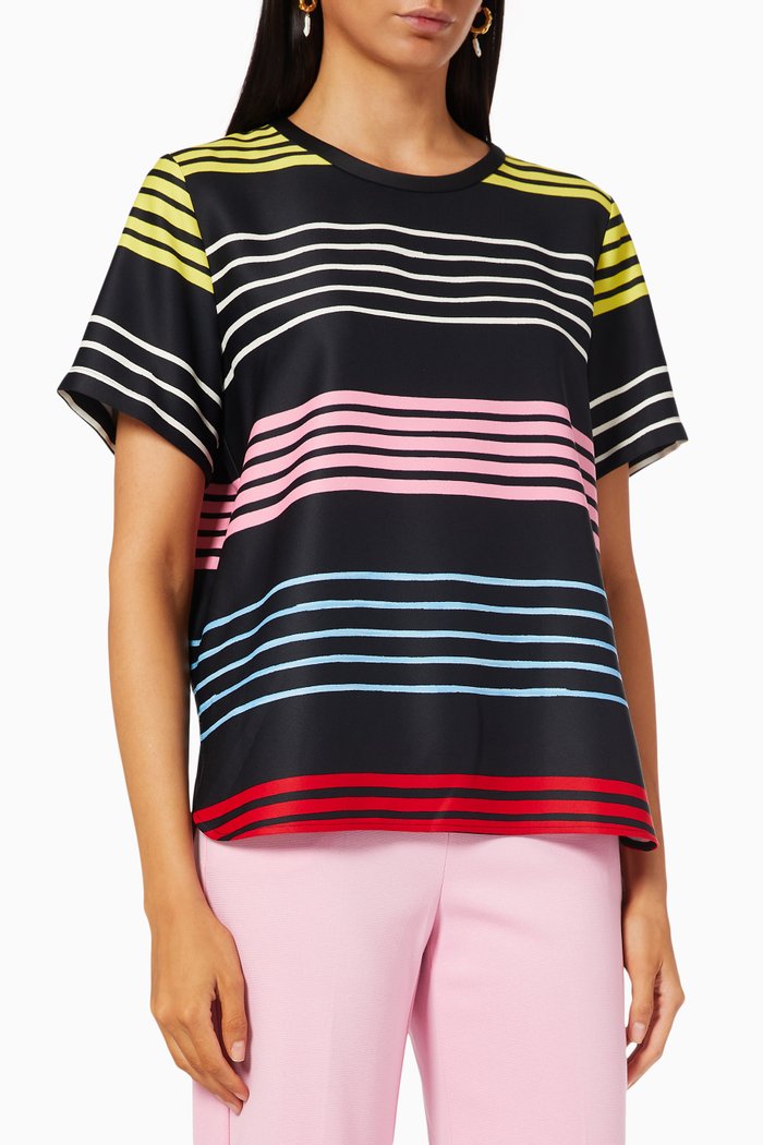 

Alaska Striped Top, Pink