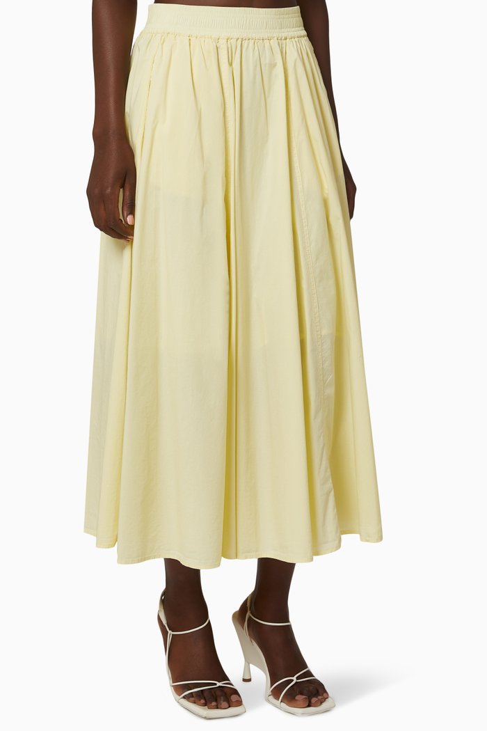 

Salep Midi Skirt, Yellow
