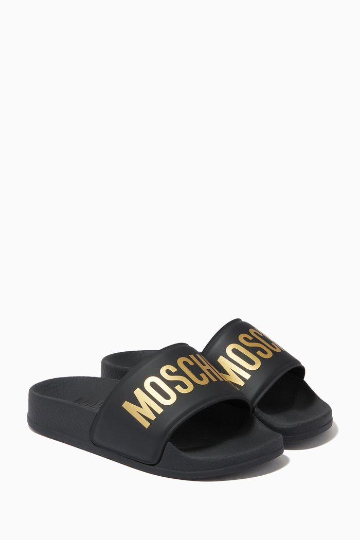 

Logo Slides in Rubber, Black