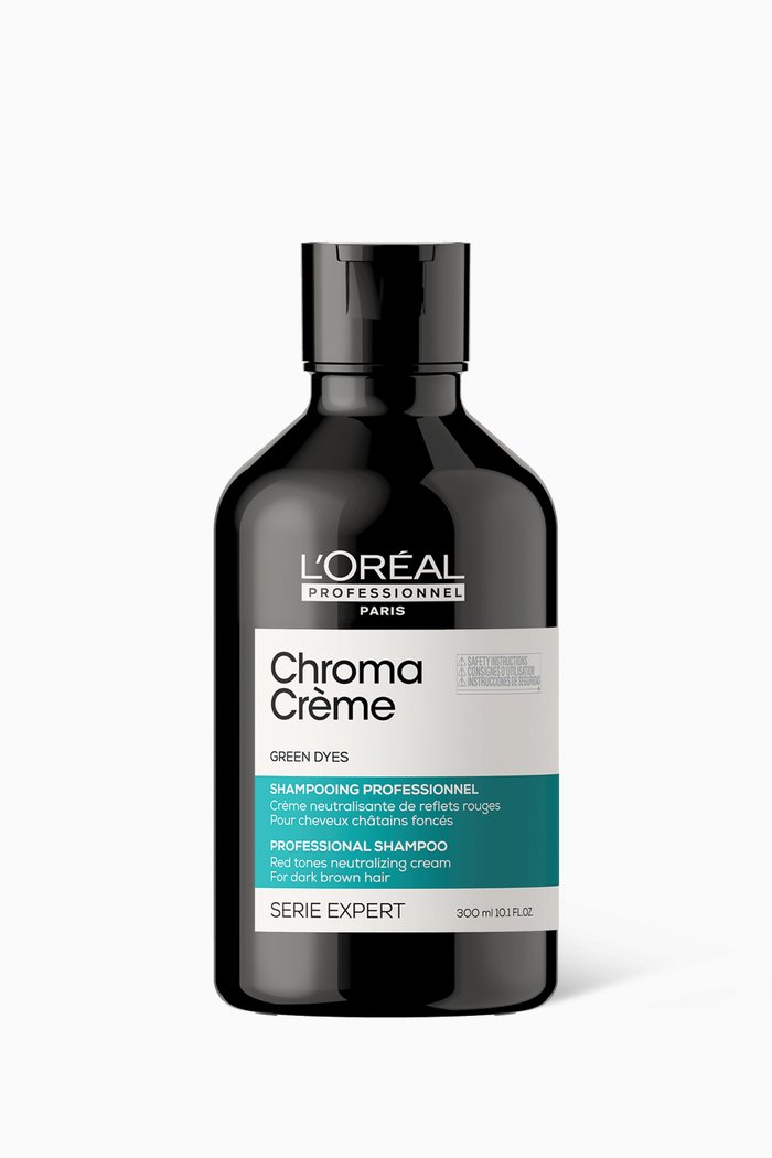 

Serie Expert Chroma Crème Green Pigmented Shampoo, 300ml, Colourless