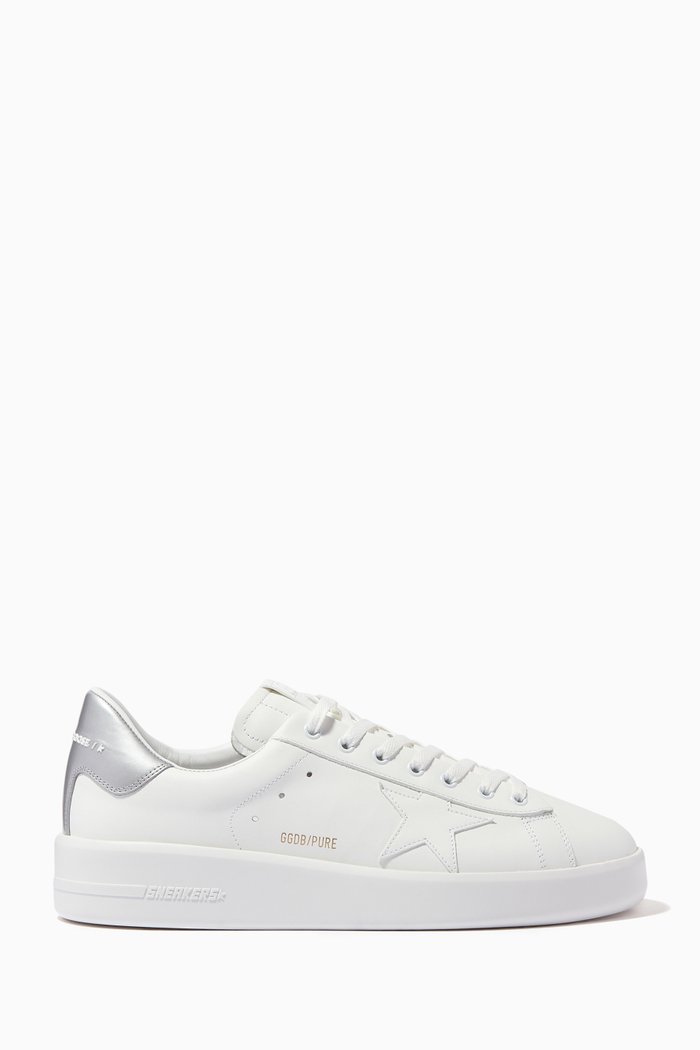 

Super-Star Sneakers in Leather, White