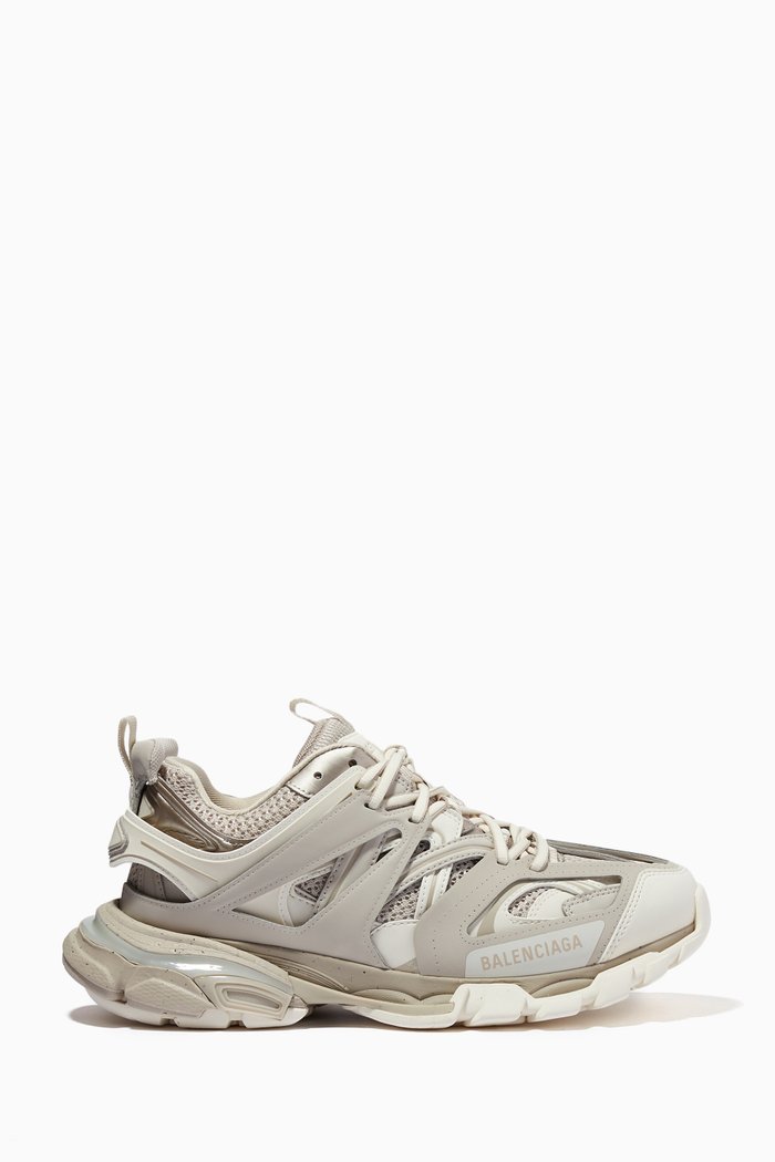 

Track Sneakers in Mesh & Nylon, Neutral