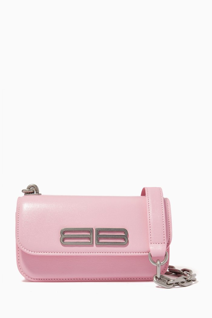 

Gossip XS Shoulder Bag in Calfskin, Pink