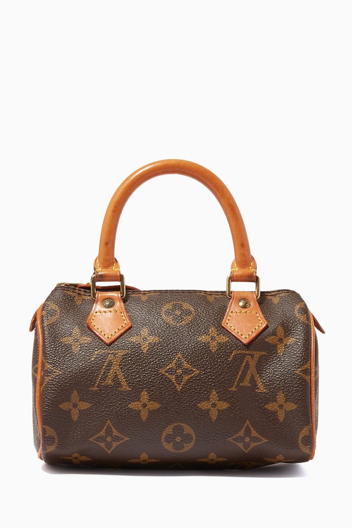 

Nano Speedy Bag in Monogram Canvas, Brown