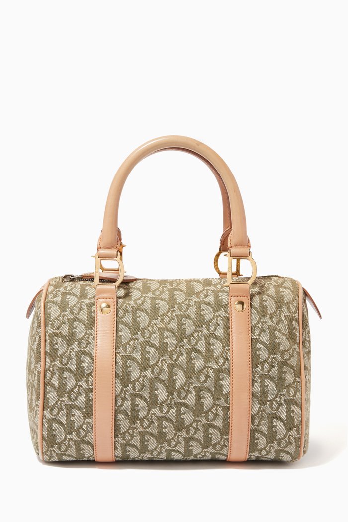 

Boston Bag in Trotter Canvas, Brown
