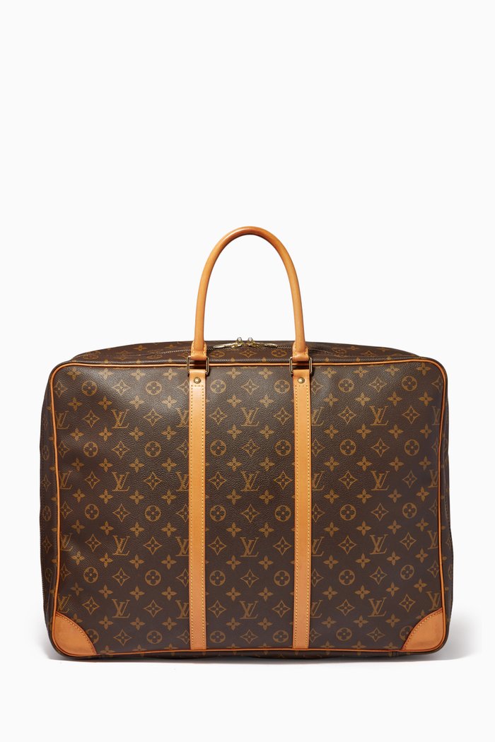 

Sirius 50 Boston Travel Bag in Monogram Canvas, Brown