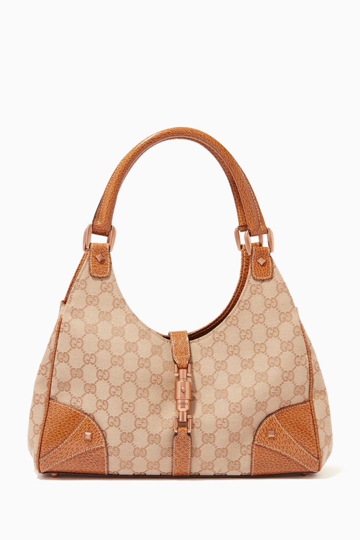 

Jackie Bag in GG Canvas, Neutral