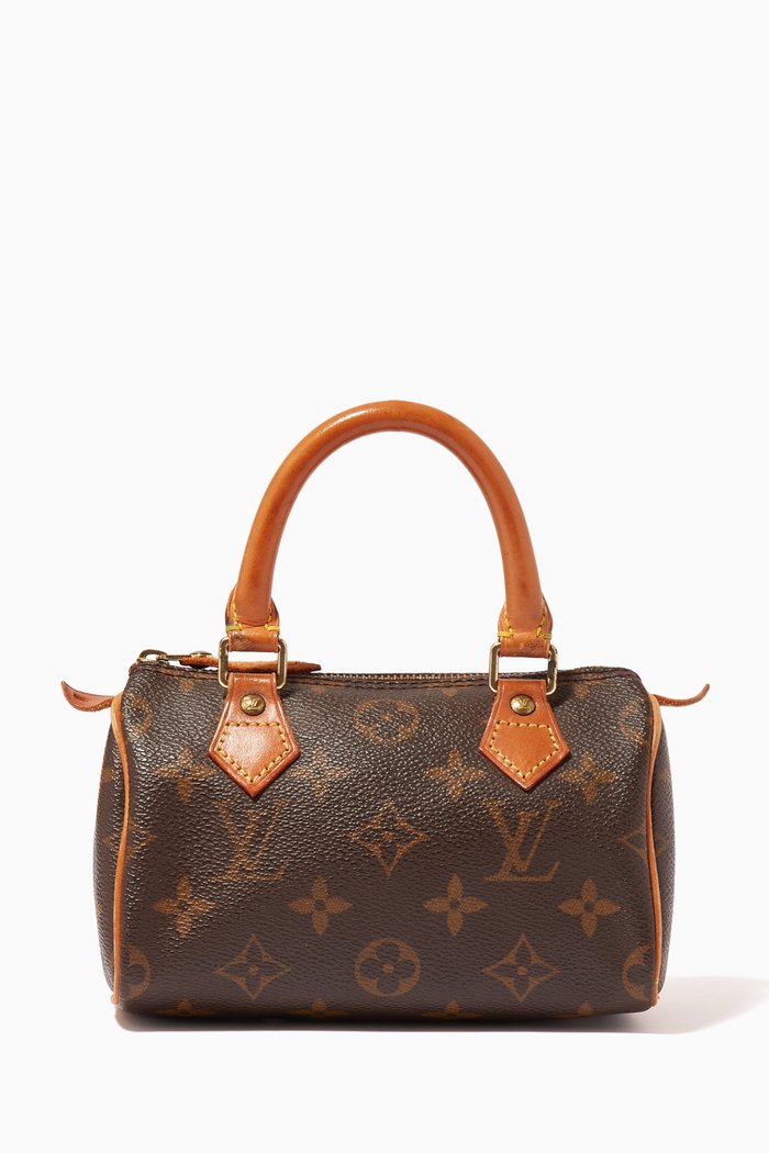 

Nano Speedy Bag in Monogram Canvas, Brown