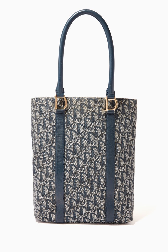

Tote Bag in Trotter Canvas, Blue