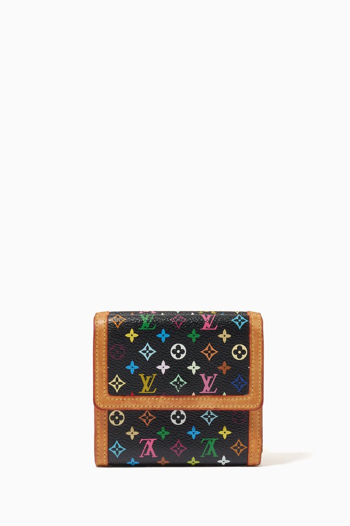 

Porte Monnaie Vie Cartes Wallet in Monogram Canvas, Red