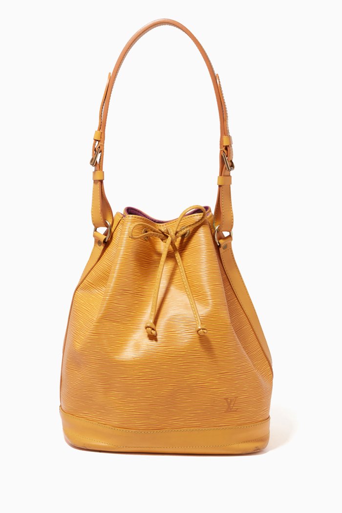 

Noé Bucket Bag in Epi Leather, Yellow