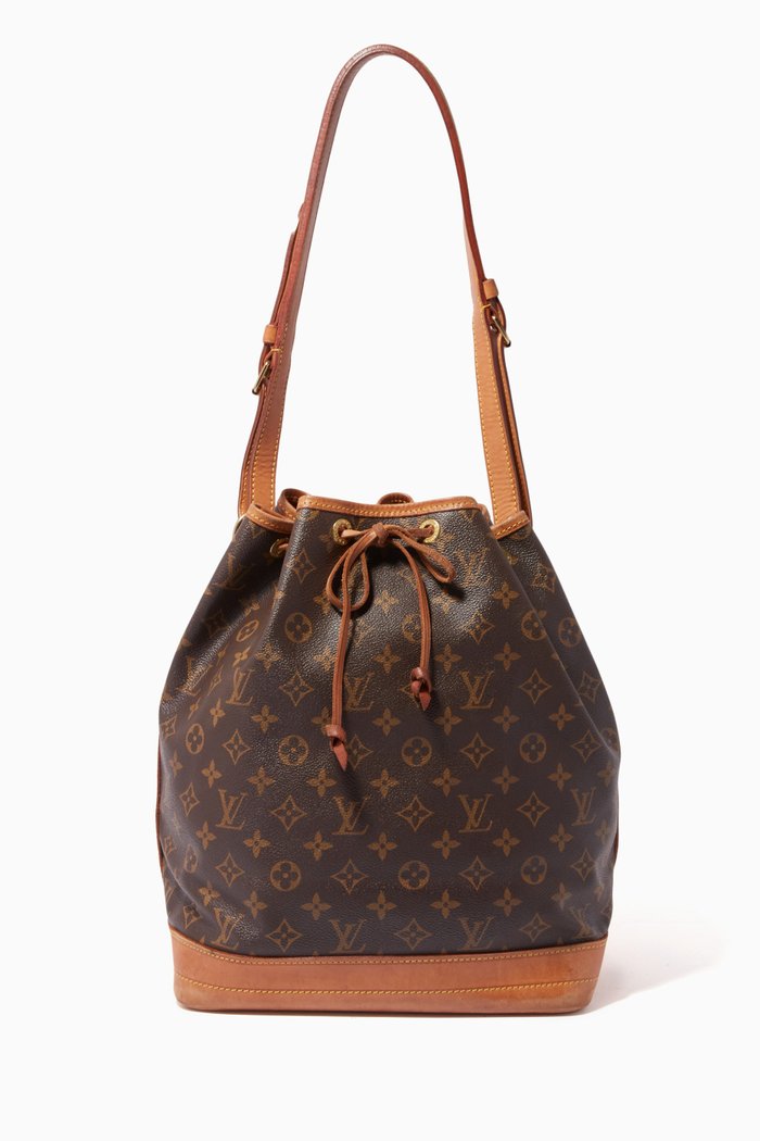 

Noé Bucket Bag in Monogram Canvas, Brown
