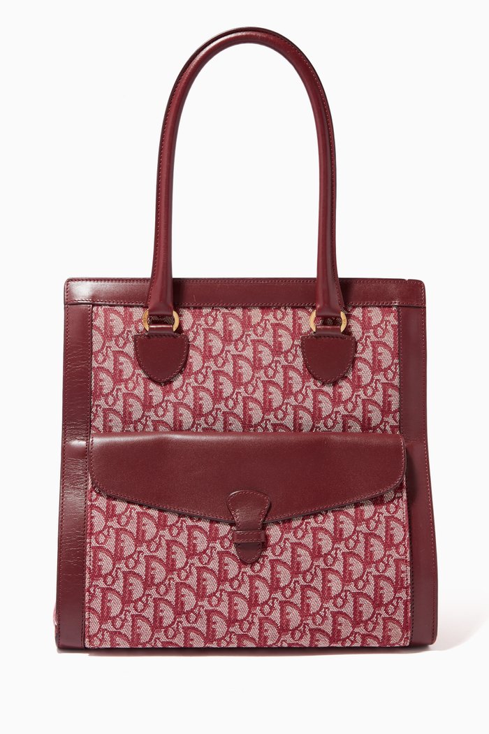 

Handbag in Trotter Canvas, Burgundy