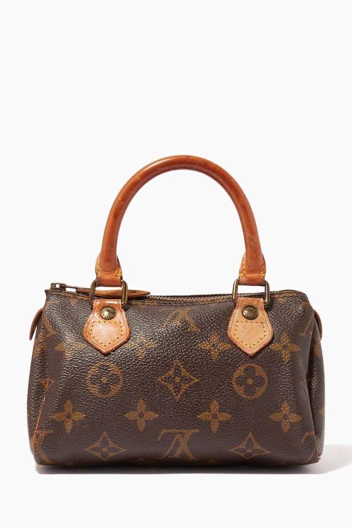 

Nano Speedy Bag in Monogram Canvas, Brown