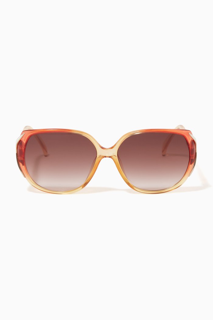 

Gradient Sunglasses in Acetate, Orange