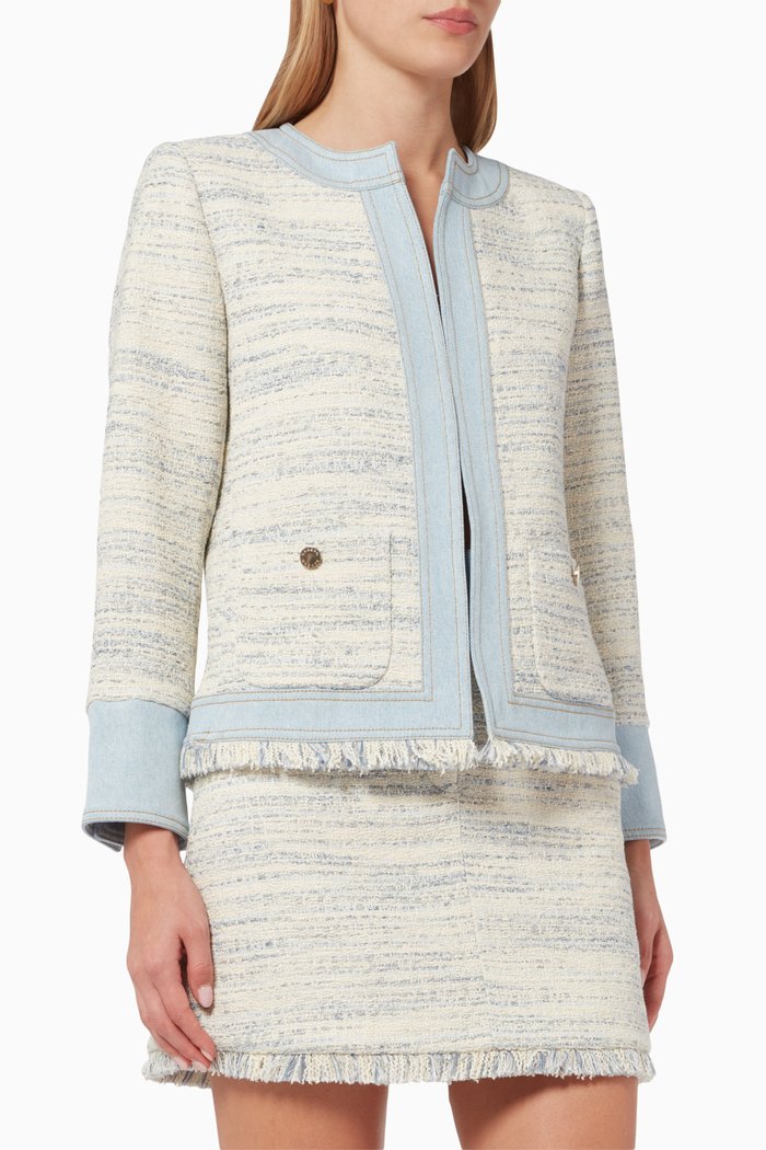 

Tweed Jacket, Blue