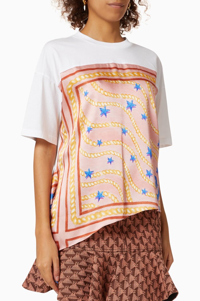 

Eulalin T-Shirt in Organic Cotton, White