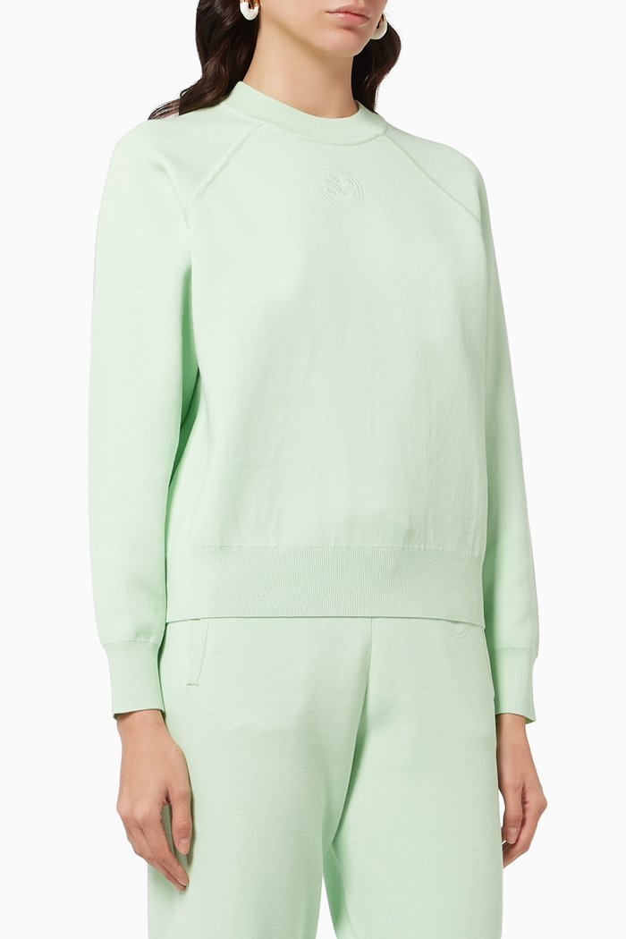 

Ranjie Sweatshirt in Fleece, Green