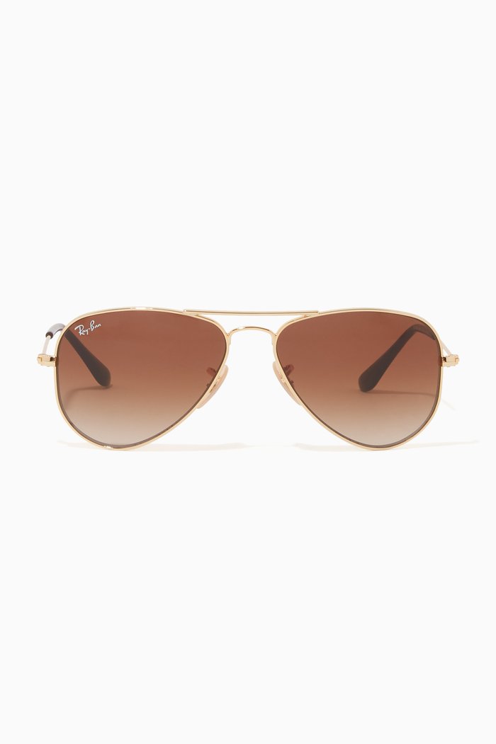 

Aviator™ Junior Classic Sunglasses in Metal, Gold
