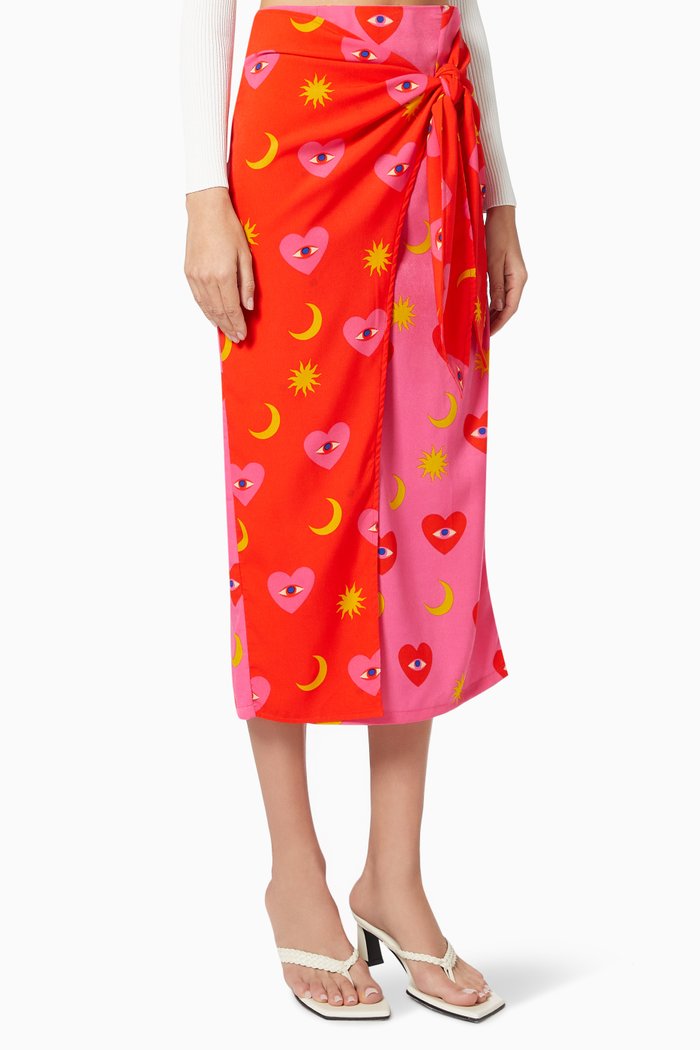 

Lucy Clash Skirt, Pink