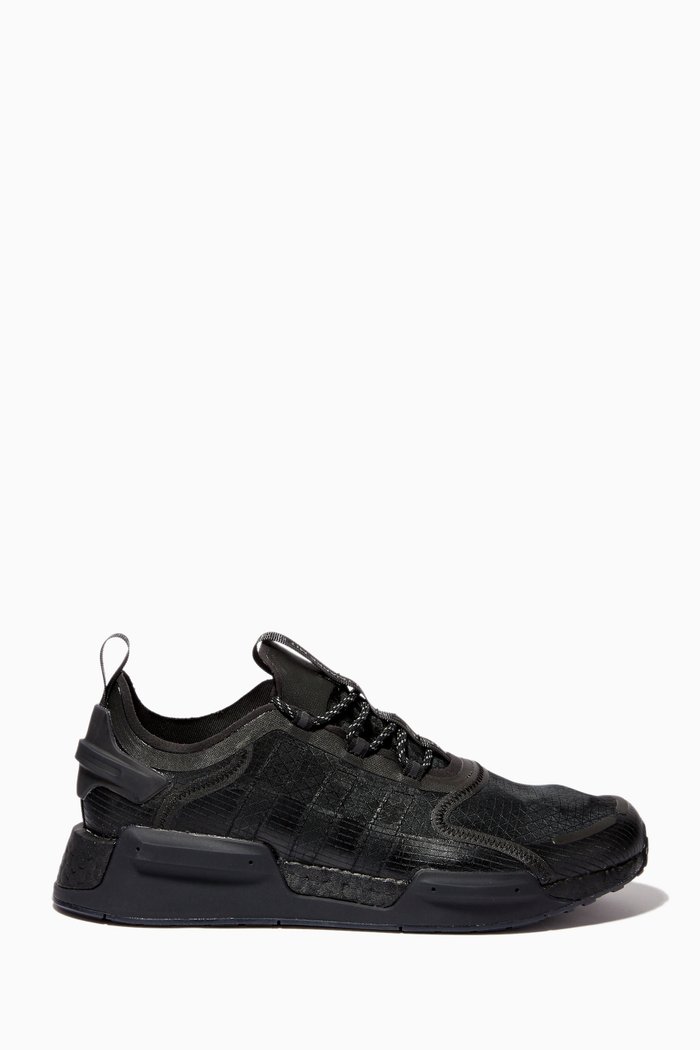 

NMD V3 Sneakers in Recycled Materials, Black