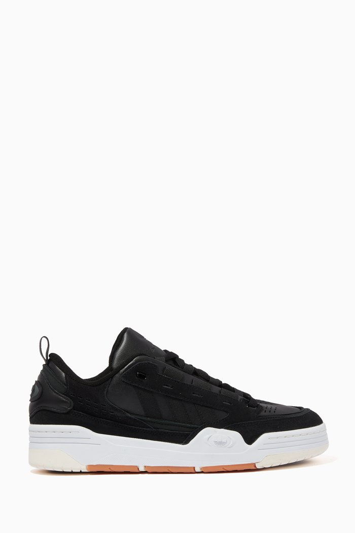 ADI2000 Sneakers in Leather & Suede, Black