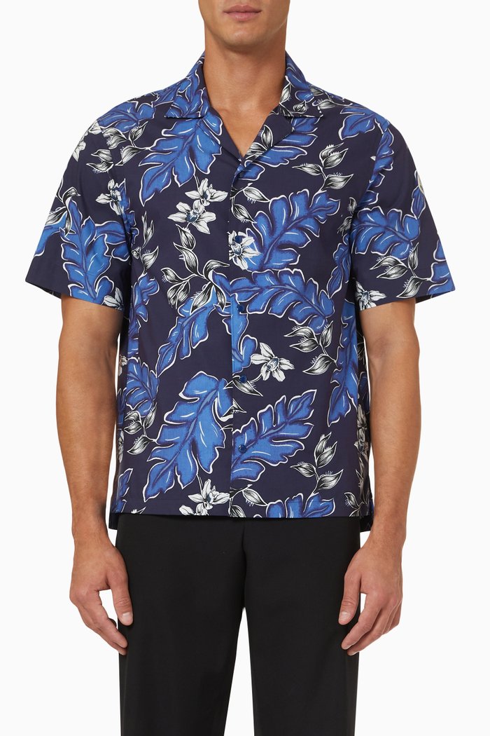 

Hawaii Print Shirt in Cotton, Multicolour