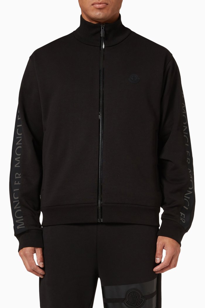 

Sweatshirt in Cotton, Black