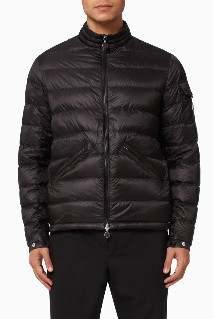 

Agay Jacket in Matte Longue Saison Nylon, Black