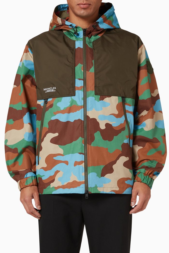 

Camouflage Jacket in Cotton, Multicolour