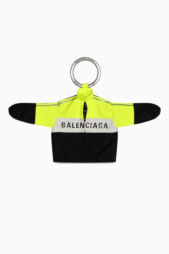 

Micro Windbreaker Keyring in Nylon, Black