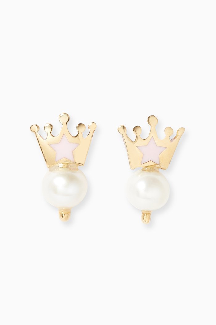 

My Princess Pearl Earrings in 18kt Yellow Gold