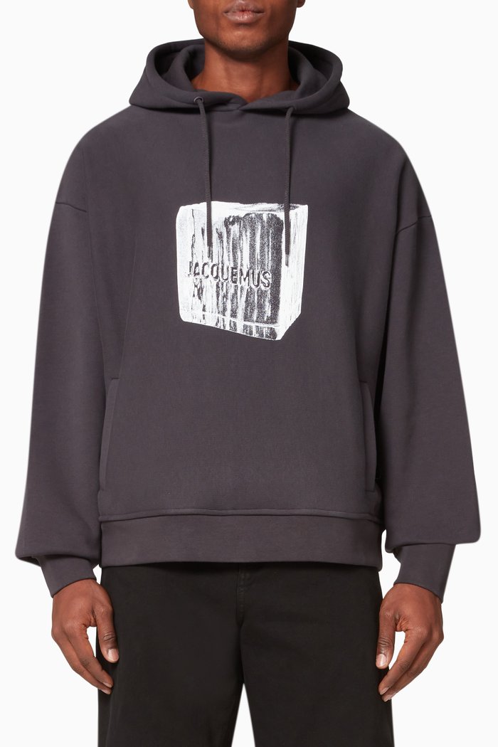 

Le Sweatshirt Glacon in Cotton Terry, Blue