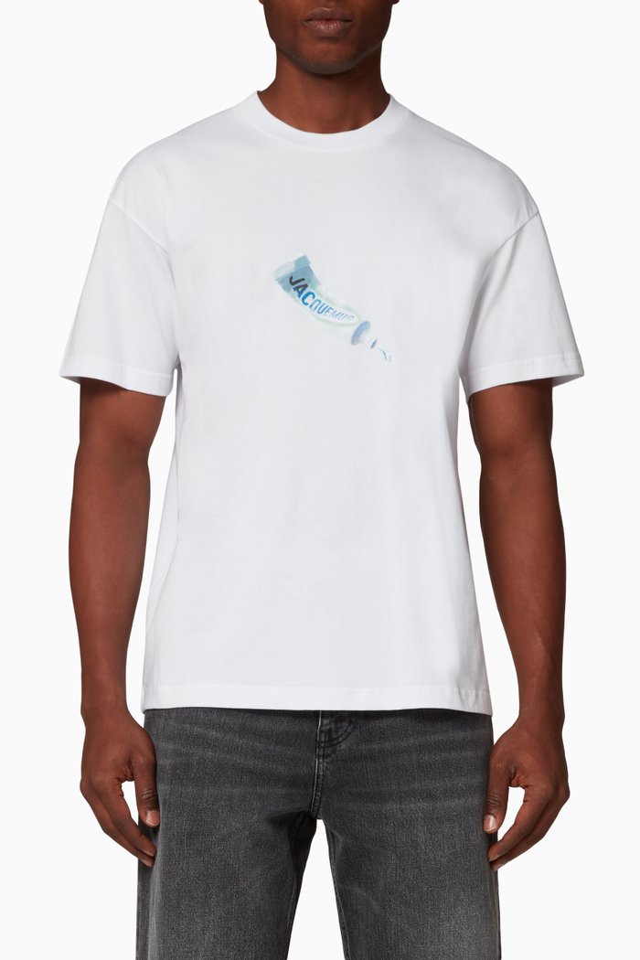 

Le T-shirt Dentifrice in Cotton Jersey, White
