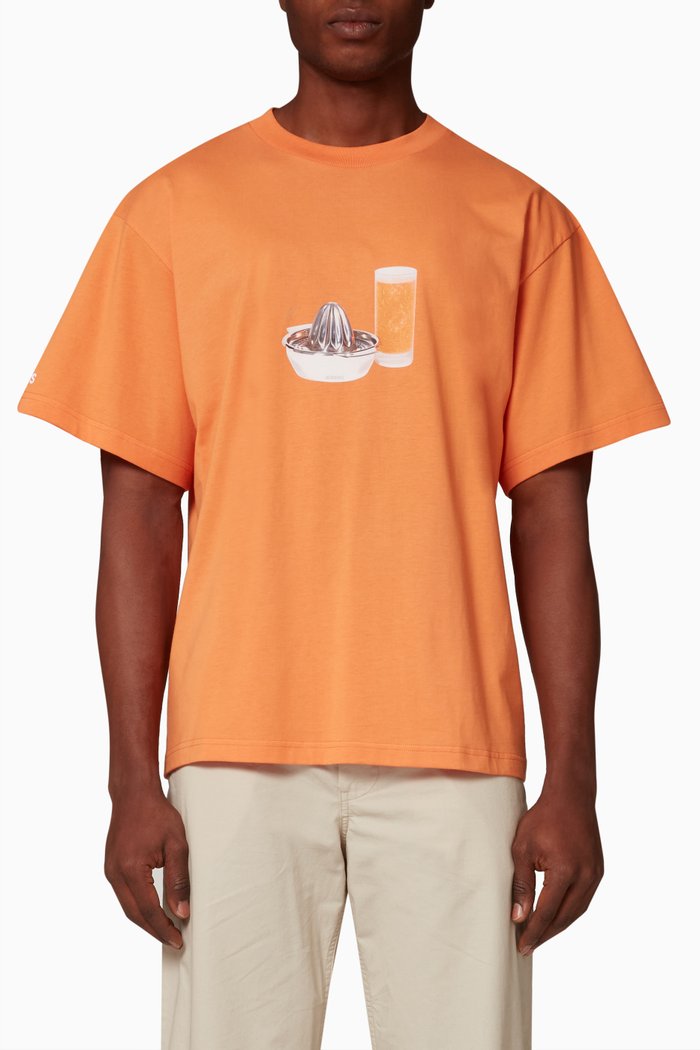 

Le T-shirt Succo in Cotton Jersey, Orange