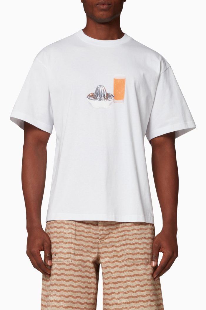 

Le T-shirt Succo in Cotton Jersey, White