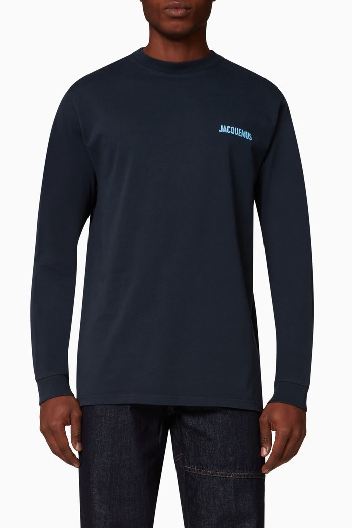 

Le T-shirt Gelo in Cotton Jersey, Blue