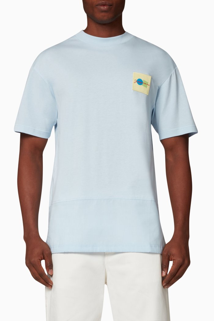 

Le T-shirt Noli in Cotton Jersey, Blue