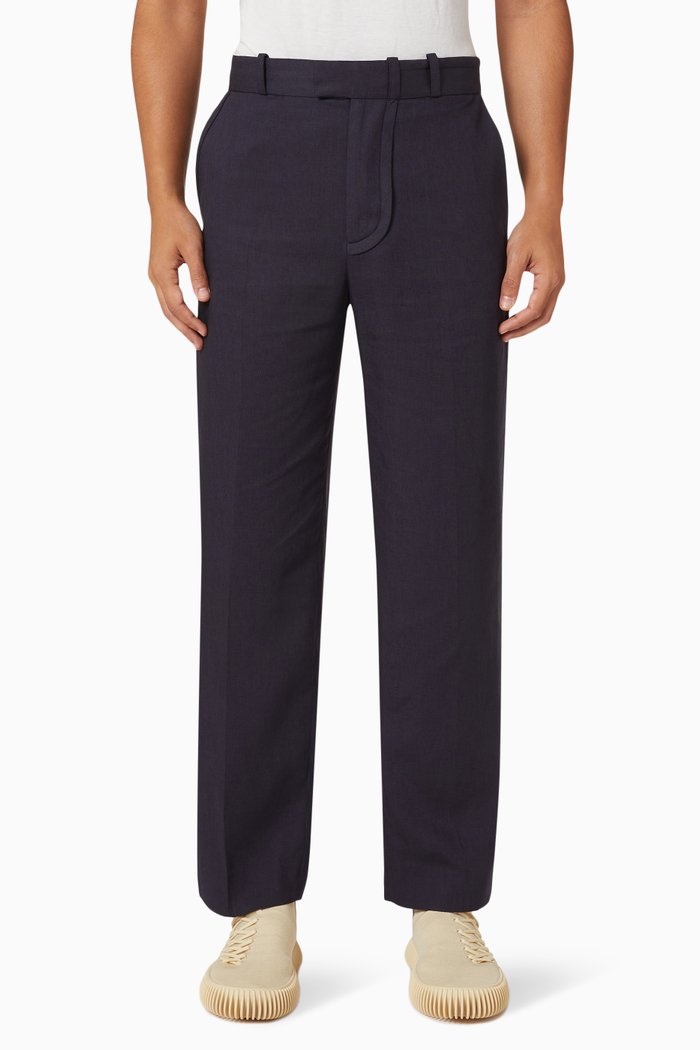 

La Pantalon Bacio Pants in OEKO-TEX® Fabric, Blue